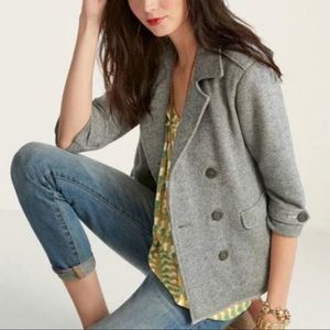 Cabi shrunken pea coat size S